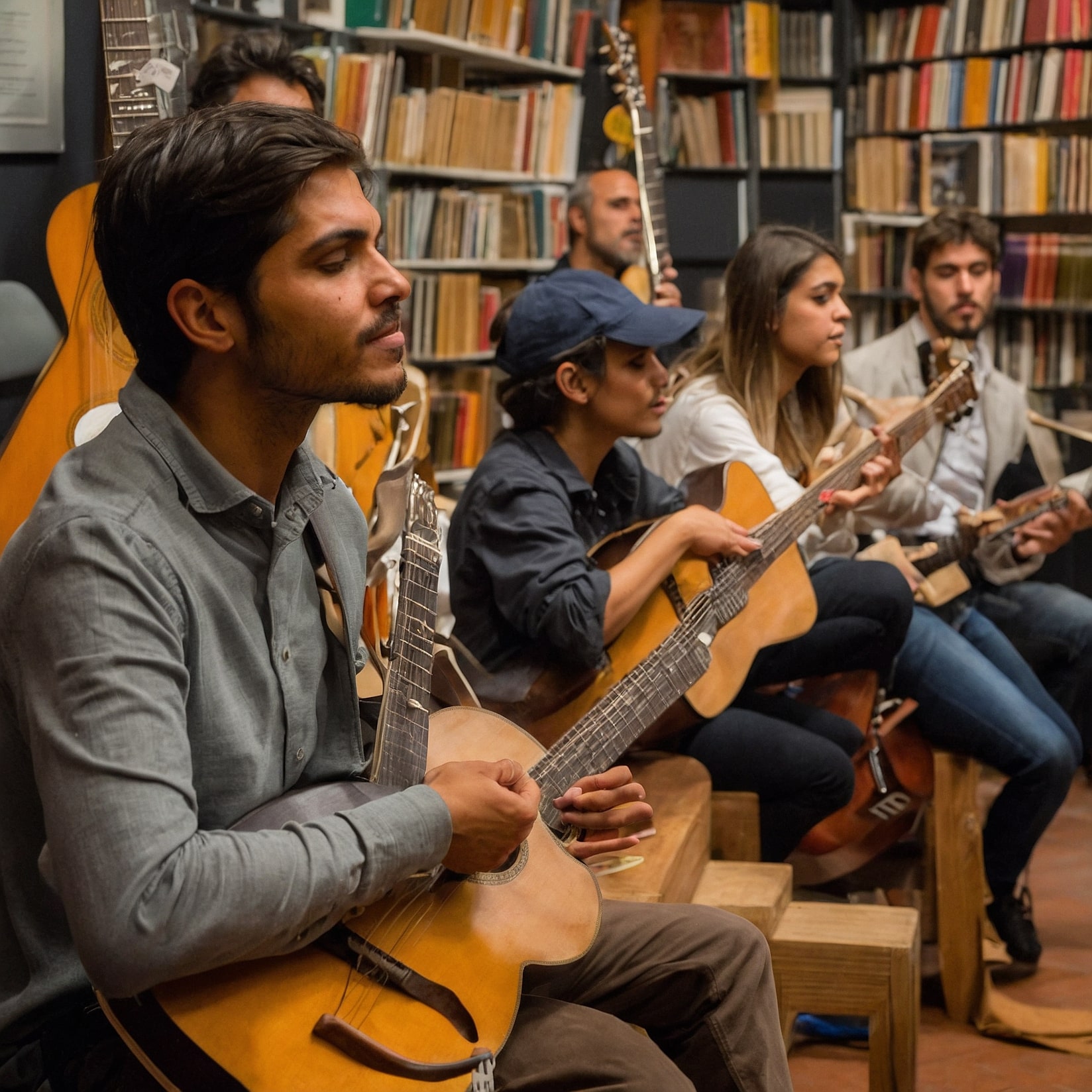 Clases de guitarra para todas las edades.